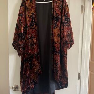 Free people velvet duster